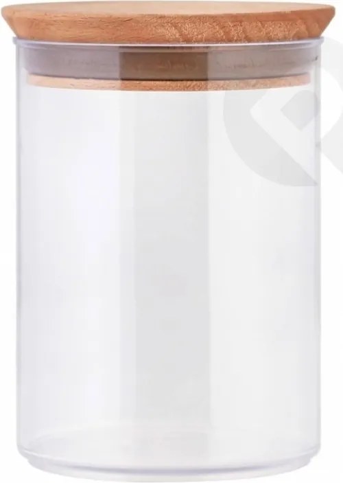 Practic Konyhai edény fa fedéllel ömlesztett termékek 1,2 l