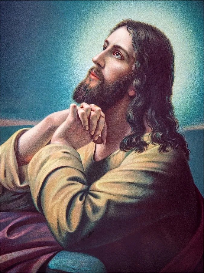 Vászonkép Jézus imája a kertben 60x100cm