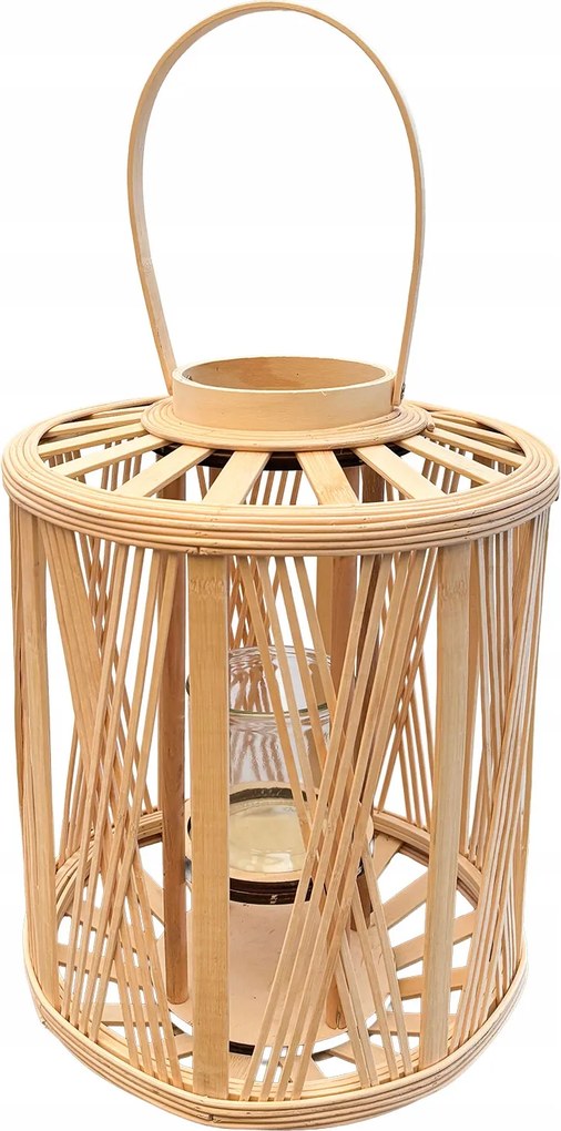 Gyertyatartó Nagy Erkély Terasz otthon nappali lógó fa lampion