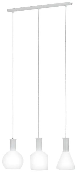 Eglo 39141 - Mennyezeti függesztékes lámpa  PASCOA 3xE27/60W