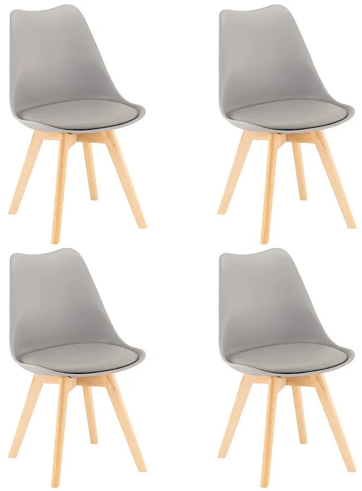 Silla étkezőszék 4 db szürke színben