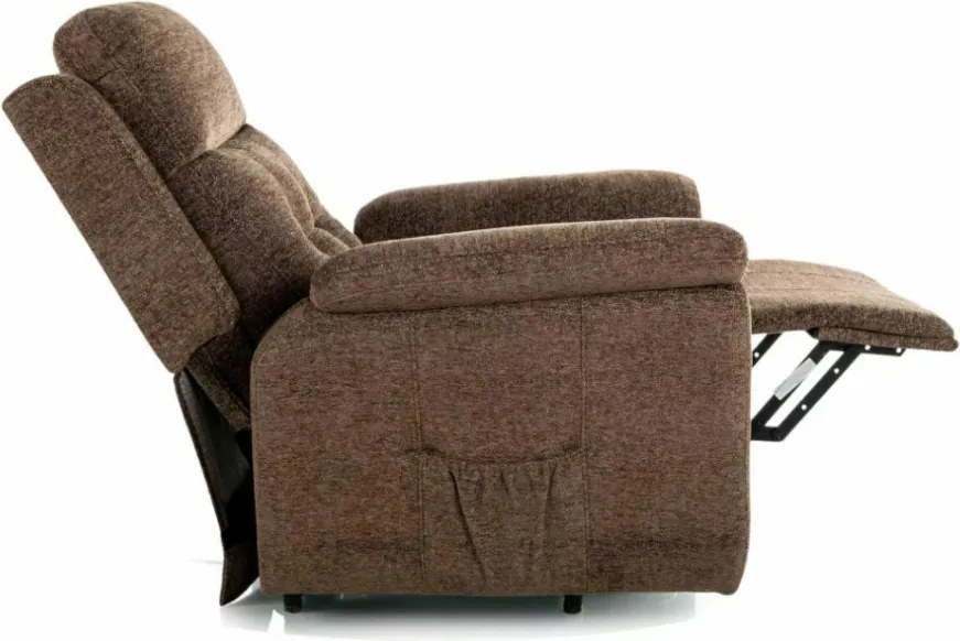 Morgan Raven elektromos dönthető fotel cappuccino