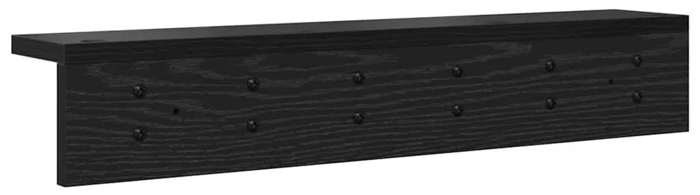 Fali Kabáthorog Musta tammi 60 x 10.5 x 10.5 cm Faanyag