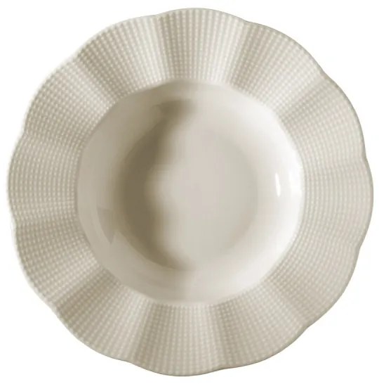 24 részes fehér porcelán étkészlet