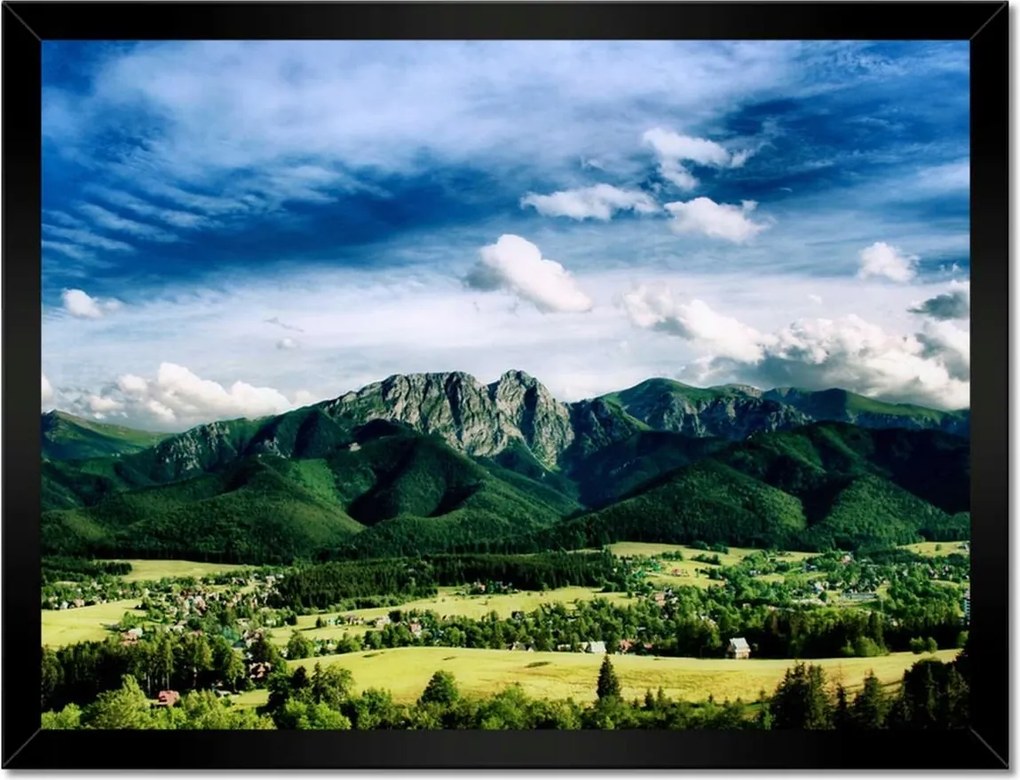 Poszterek keretben 40x30 Tátra Panoráma Tájkép