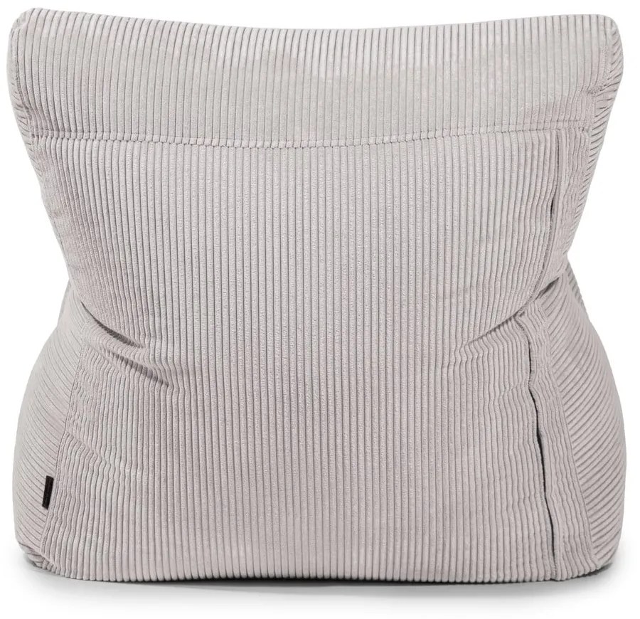 Barna kordbársony babzsákfotel Seat 100 Lounge – SLOWDOWN