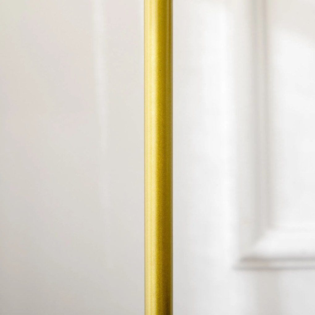 HOMCOM 1.52m Ruhafogó Fém Kerettel, Márvány Alappal, Szabadon Álló Kabátállvány Sapkák, Kabátok és Táskák Részére, Előszobába, Hálószobába, Előszobaké