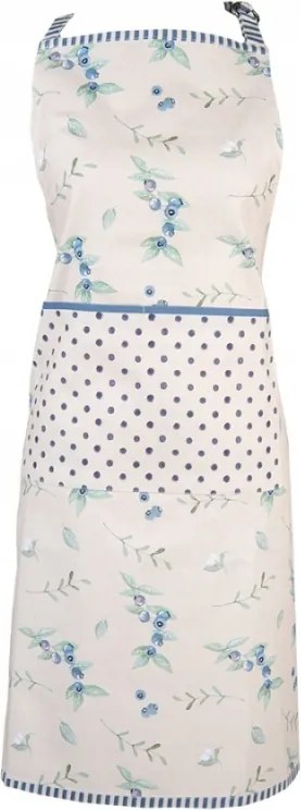 Blueberry Fields pamut kötény 70x85 cm