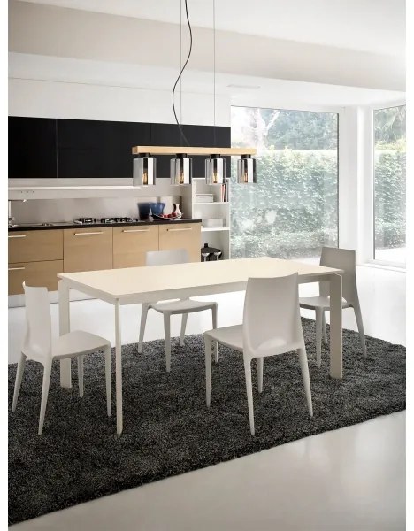 Redo 01-3986 - Csillár zsinóron ROTIS 4xE27/15W/230V