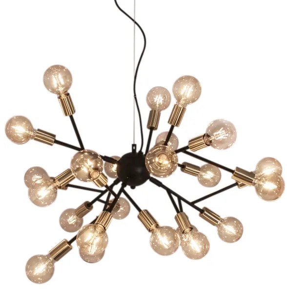 ByRydens 4200460-4002 - Csillár zsinóron HEROES 24xE27/5W/230V