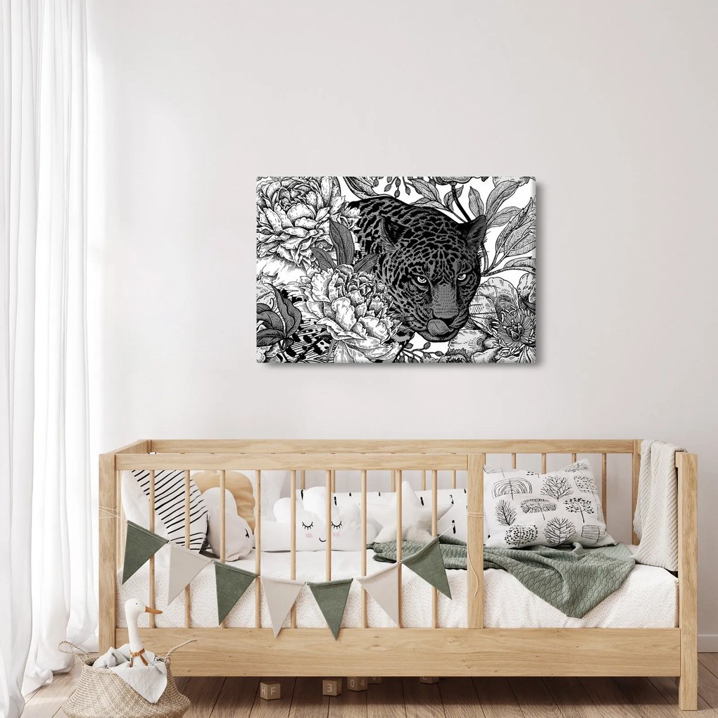 Kép - Egzotikus kert (90x60 cm)