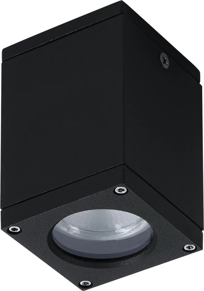 NOVOLUX 555E-G21X1A-02 CUB Modern Kültéri Mennyezeti Lámpa Fekete GU10 IP54