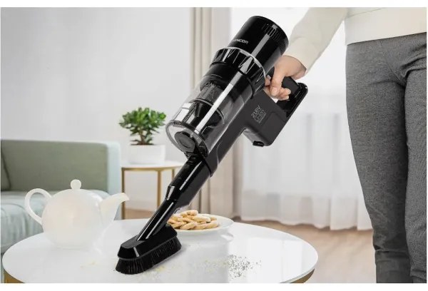 Sencor - Vezeték nélküli álló porszívó 2in1 250W/2200 mAh fekete