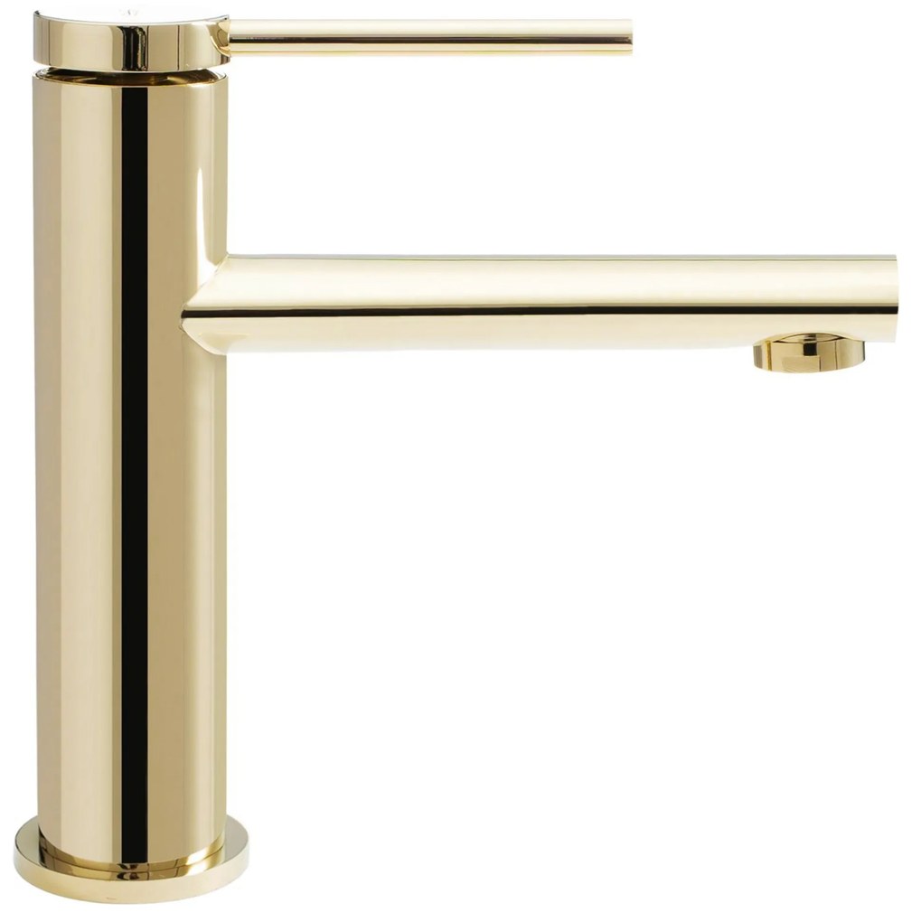 Fürdőszobai csaptelep REA OVAL low GOLD
