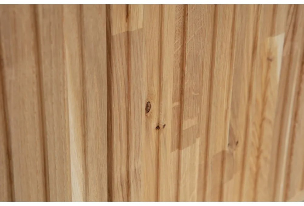 Natúr színű TV-állvány tölgyfa dekorral 100x56x44 cm Gravure – WOOOD