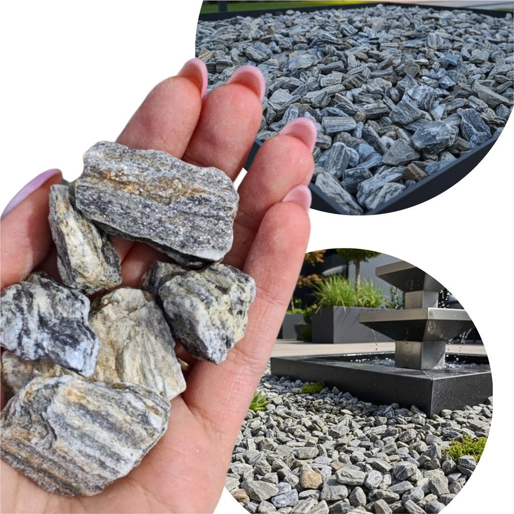 Kerti Kőkéreg 1-3CM Dekoratív Kerti Dísz 10KG