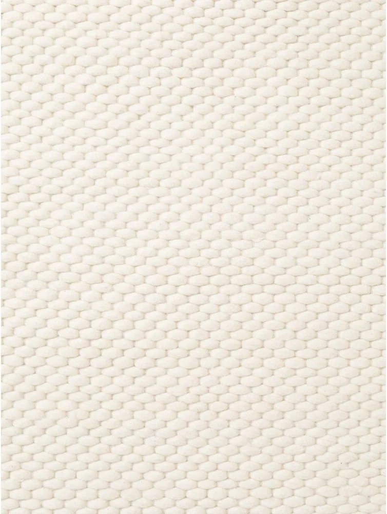 Krémszínű kézi szövésű gyapjú kerek szőnyeg ø 160 cm Lyon Beans – Elle Decoration