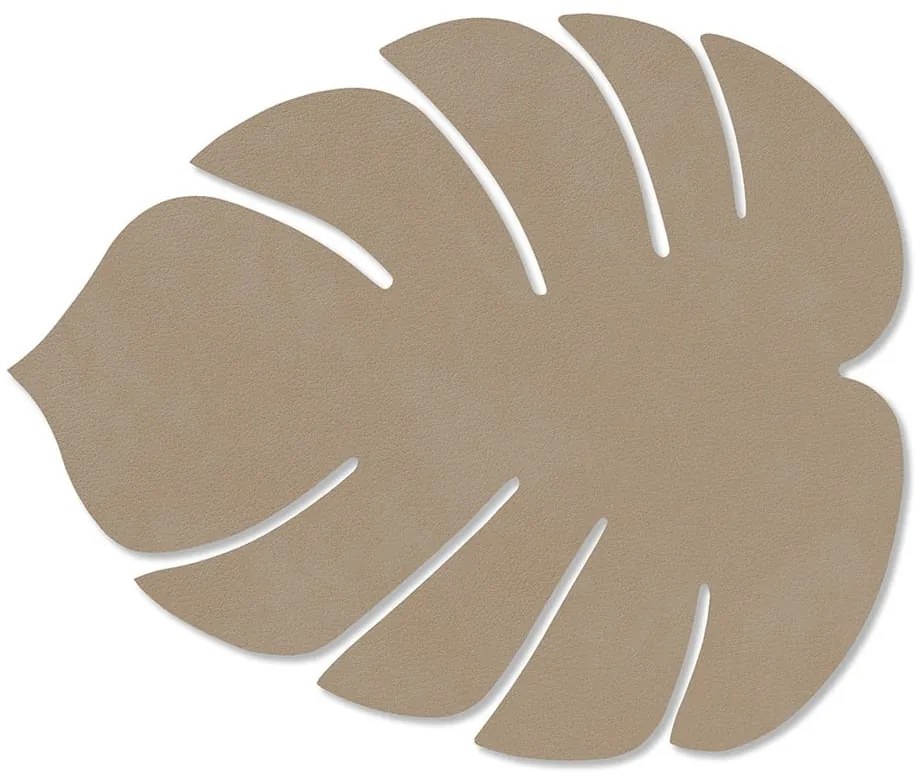 Öko bőr tányéralátét 22x26 cm Monstera Leaf Nupo – LIND DNA