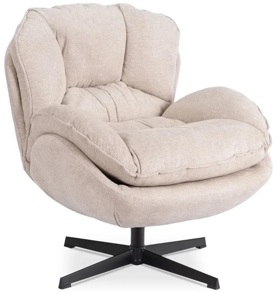 Krémszínű Pihenőfotel. ROSA