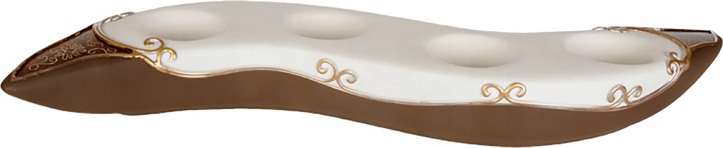 Gyertyatartó 4 gyertyához Tealight Bordó Ajándék