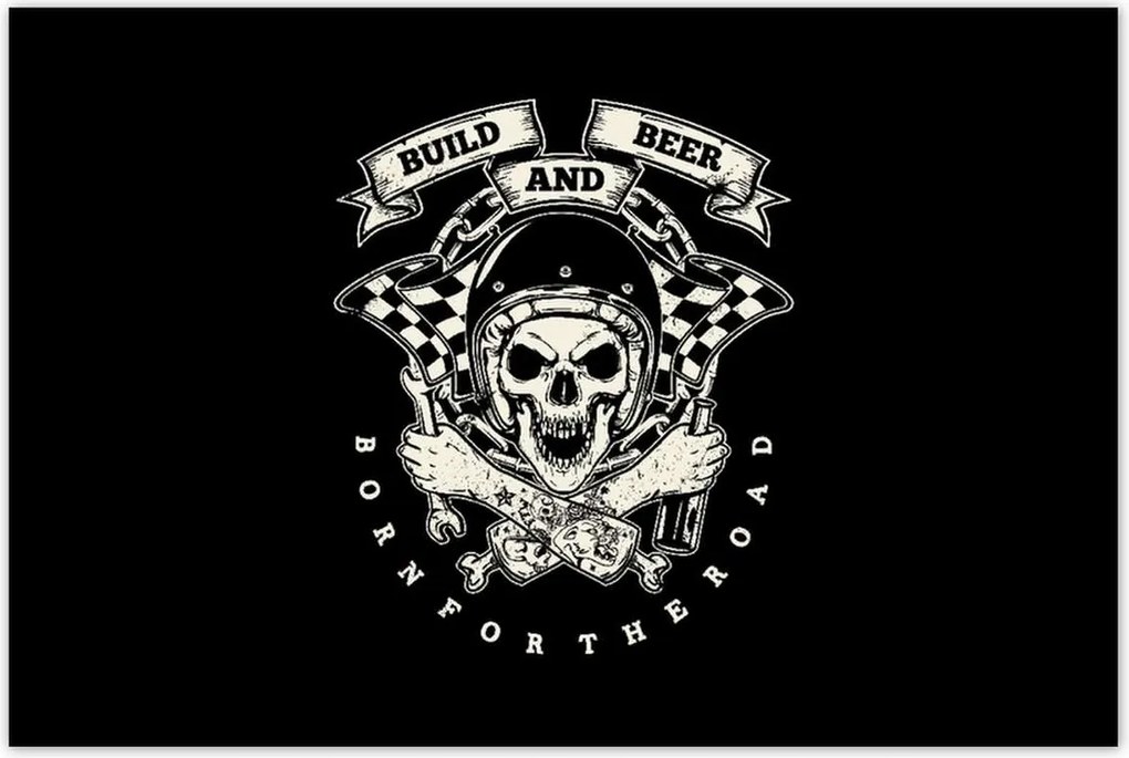 Poszterek 120x80 Motorkerékpáros hangulat