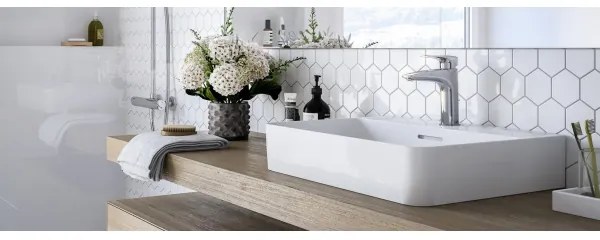 LAUFEN HF500701100000 - LAURIN mosdó csaptelep túlfolyóval, 16,2 cm