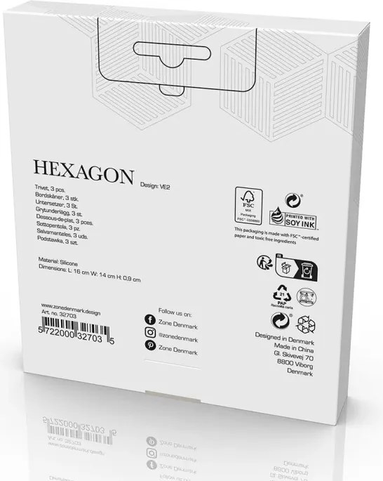 Hexagon alátét