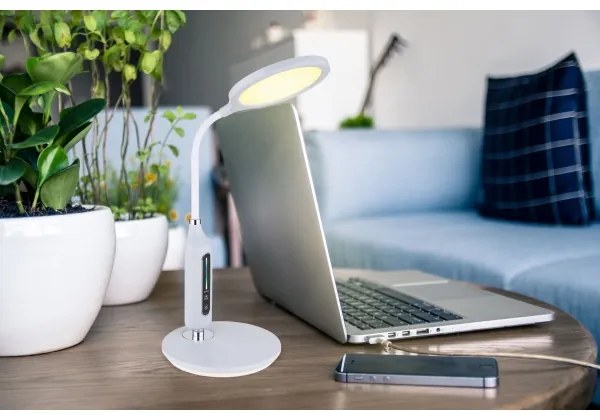 Globo 58435G - LED Dimmelhető érintős asztali lámpa FRUGGY LED/9W/230V szürke