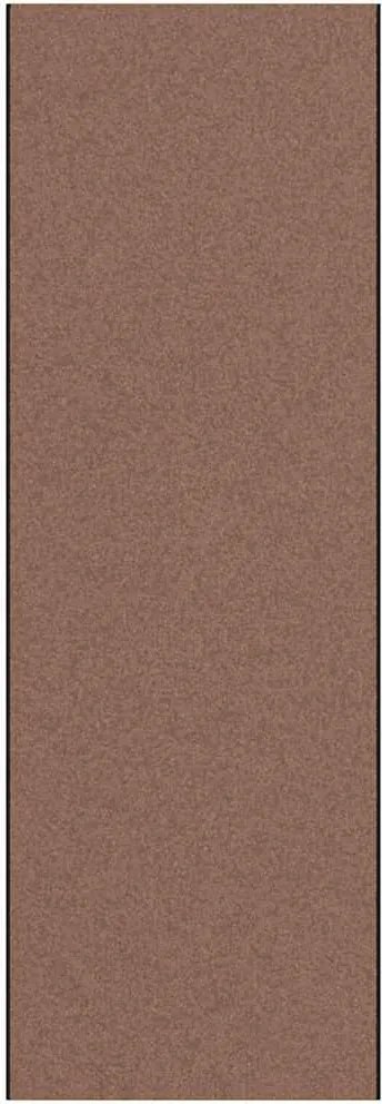 vidaXL Ajtószőnyeg Barna és fekete 120 x 350 cm Polipropilén és vinil