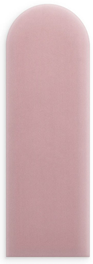 Bársony kárpitozott panel - Íves - 20x60cm Szín: Bézs