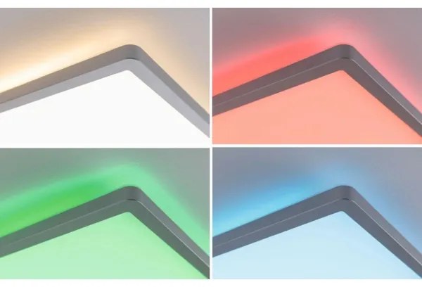 Paulmann 71020 - LED/20W RGBW dimmable ATRIA panel 230V + remote