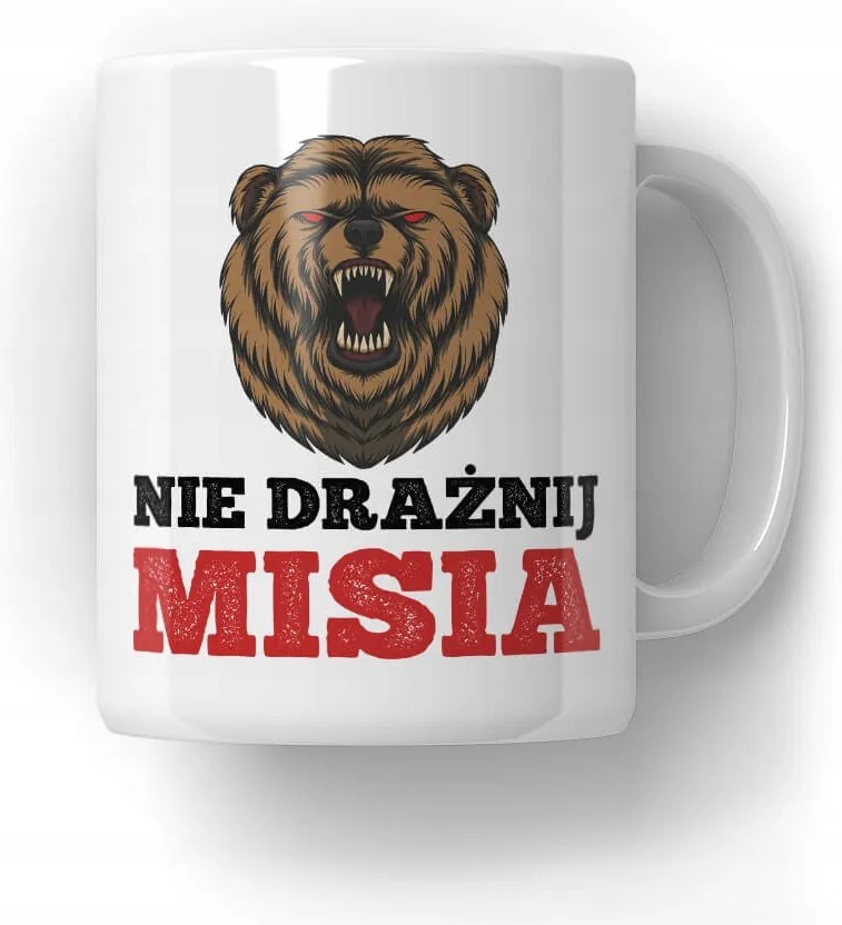 Bögre Ne irritáld a mackót Ajándék Medve Ajándék Maci