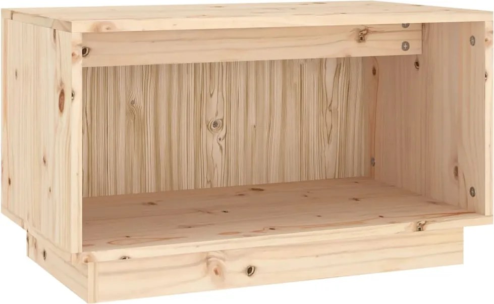 vidaXL tömör fenyőfa TV-szekrény 60 x 35 x 35 cm