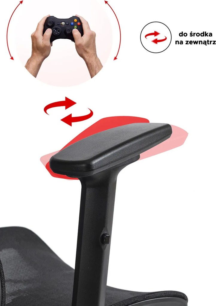 ROYAL forgószék ergonomikus fekete