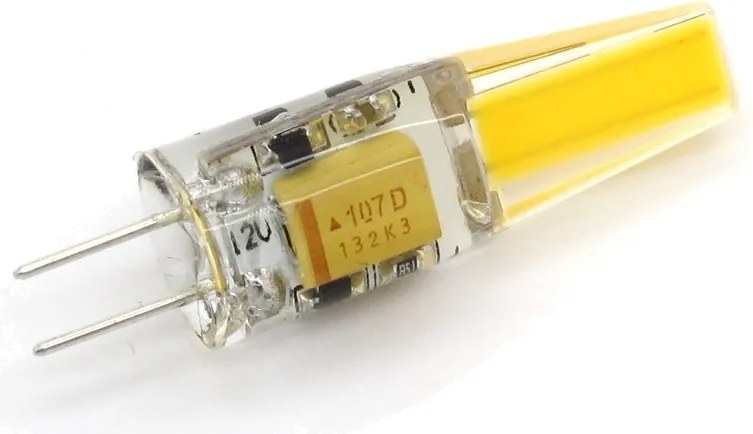 Led izzó G4 12V 2W b.meleg 3000K (230lm) DC szilikon Kobi KAG42WCB