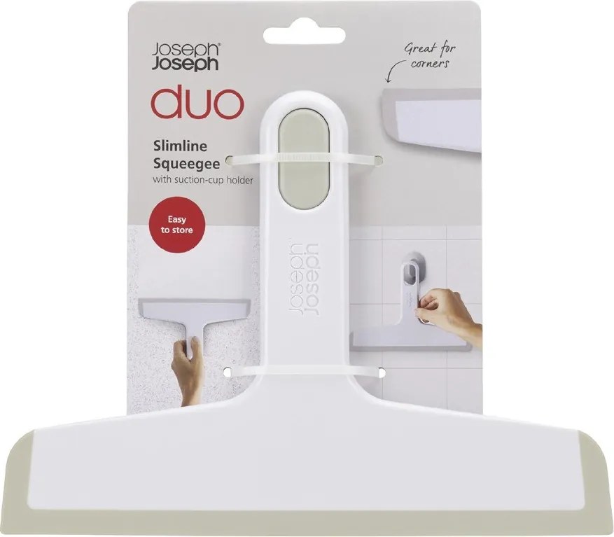 Fehér vízlehúzó tartóval 24 cm Duo – Joseph Joseph