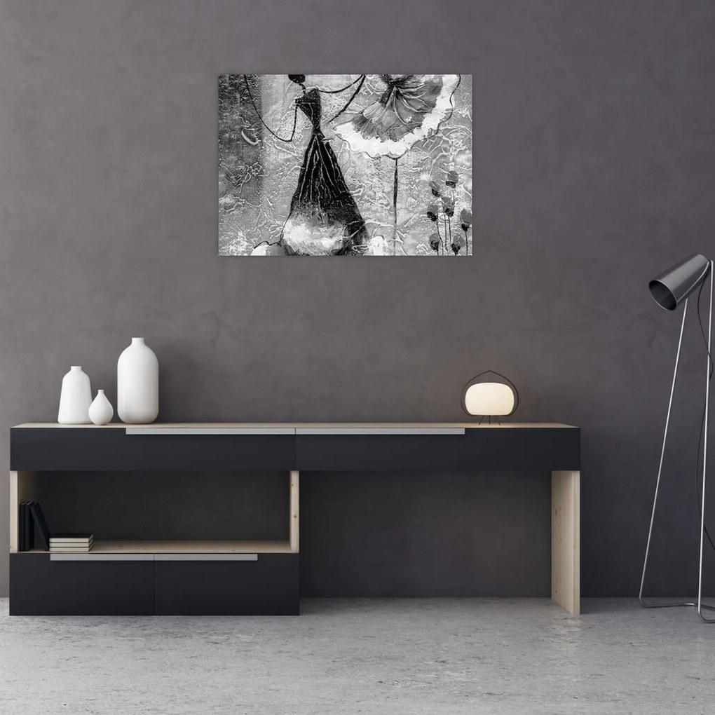 Kép - Afrikai festészet (70x50 cm)