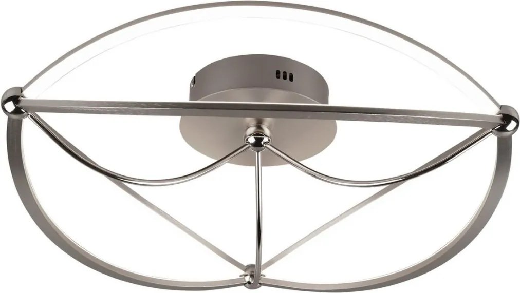TRIO 621290107 CHARIVARI Modern LED Mennyezeti Lámpa Ezüst LED IP20