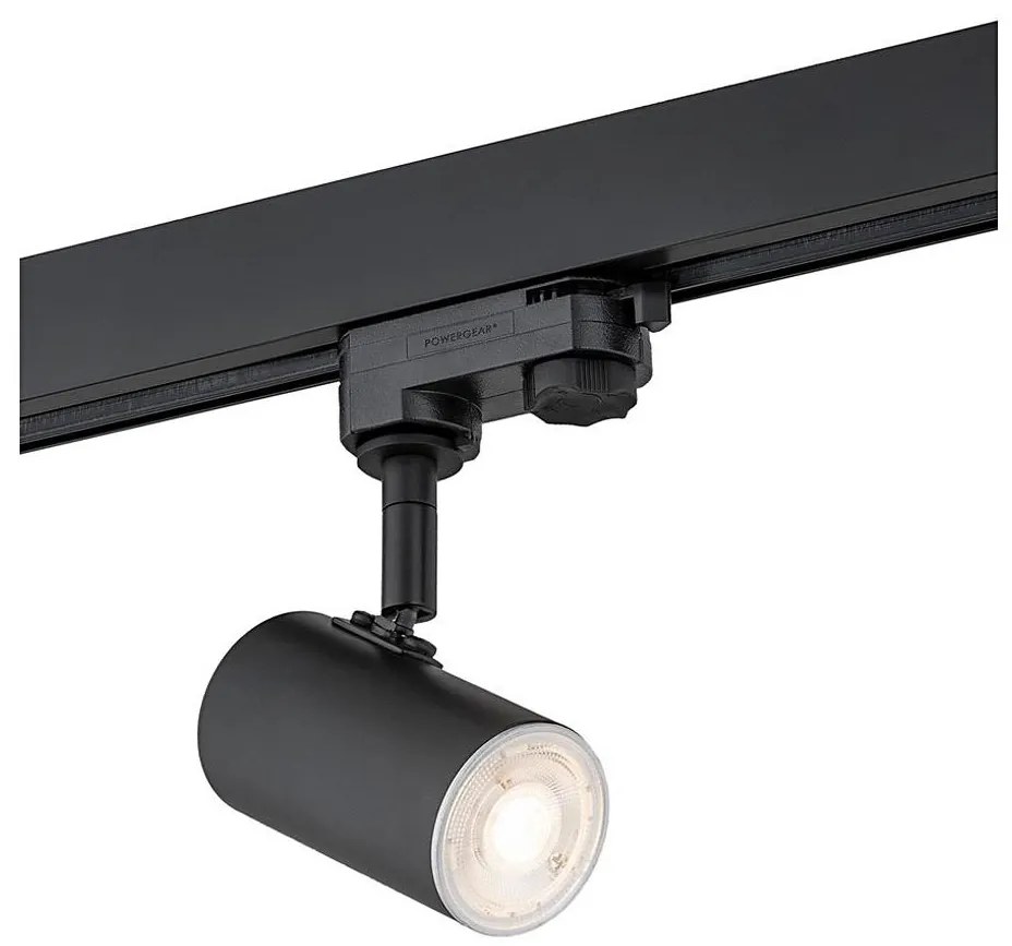 Argon 4329 - HORTA 1xGU10/5W/230V fekete sínes spotlámpa