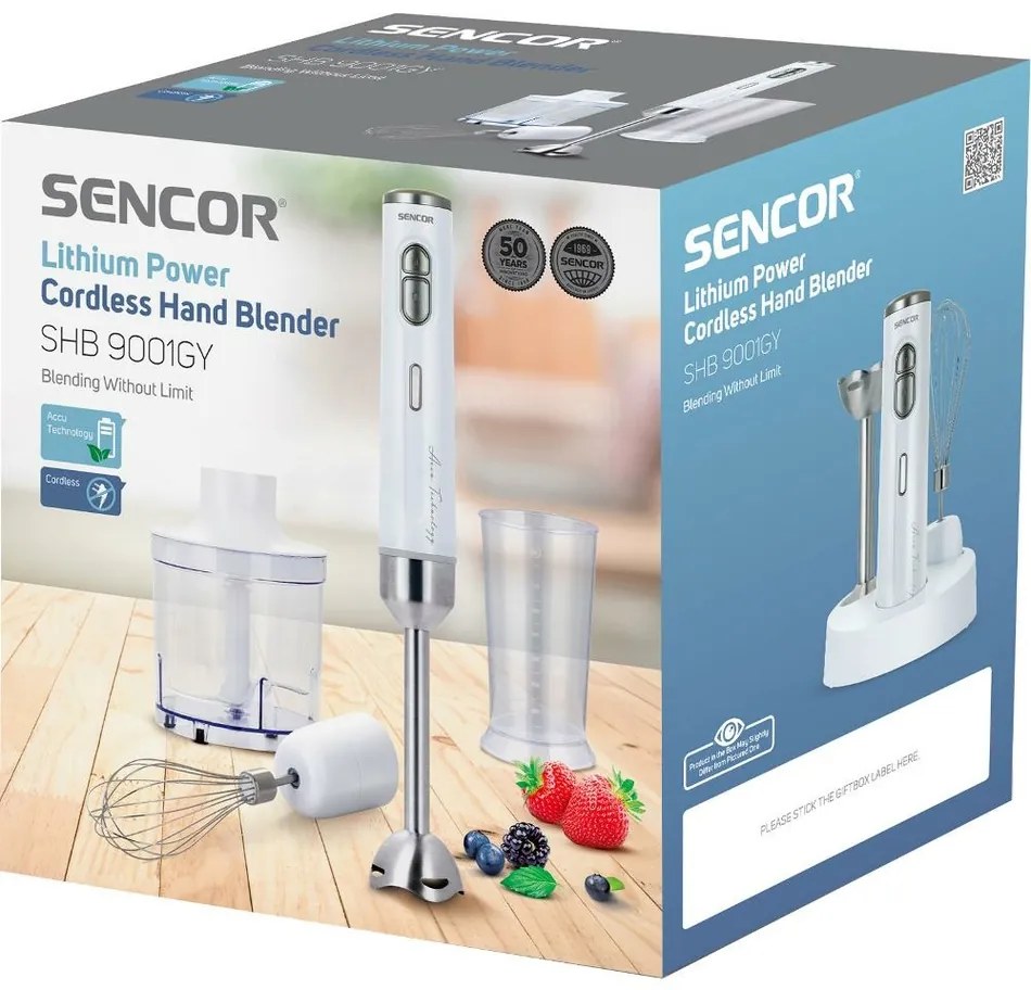 Sencor SHB 9001GY vezeték nélküli botmixer