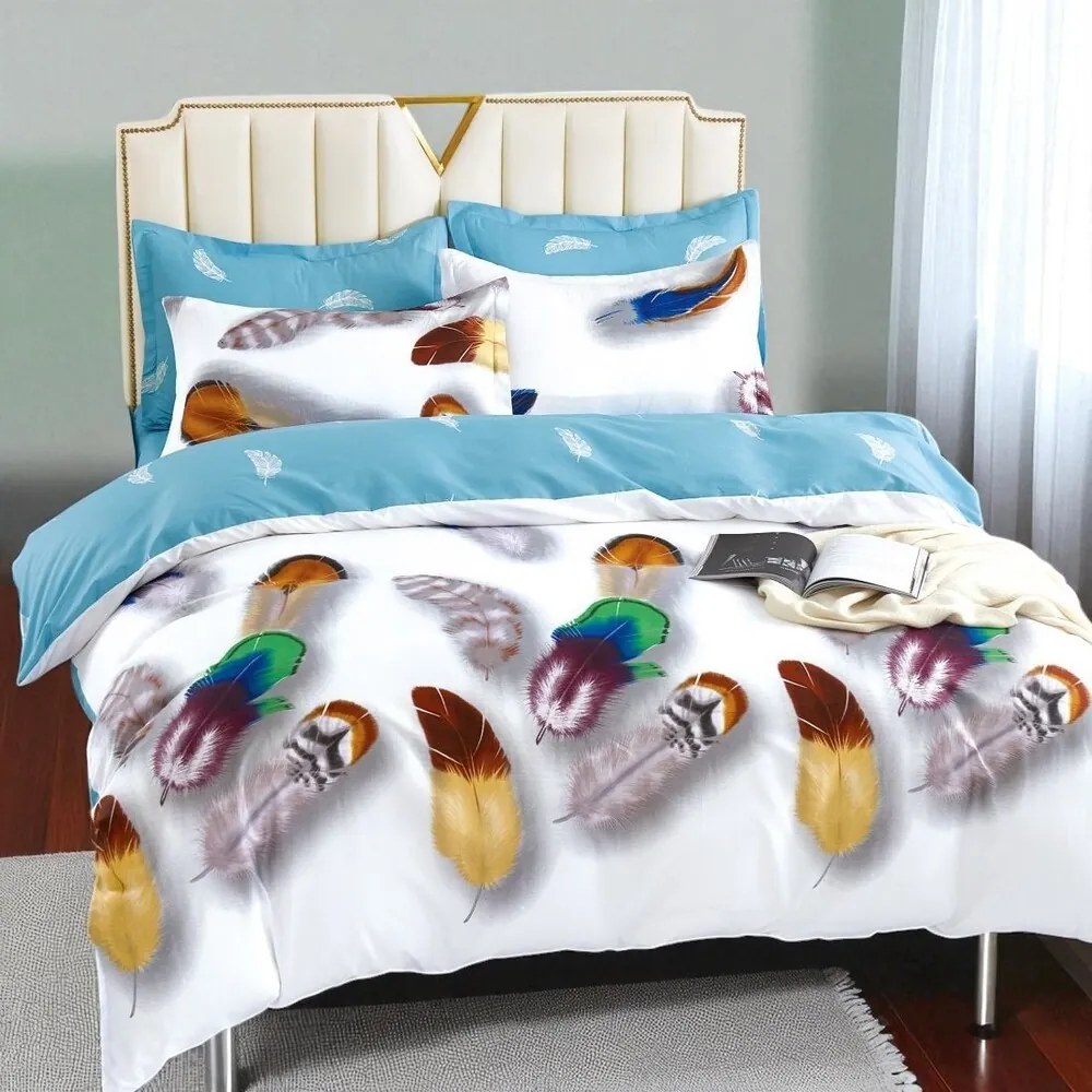 Agynemű OPRAH COLOUR FEATHER 3 részes 140X200 cm