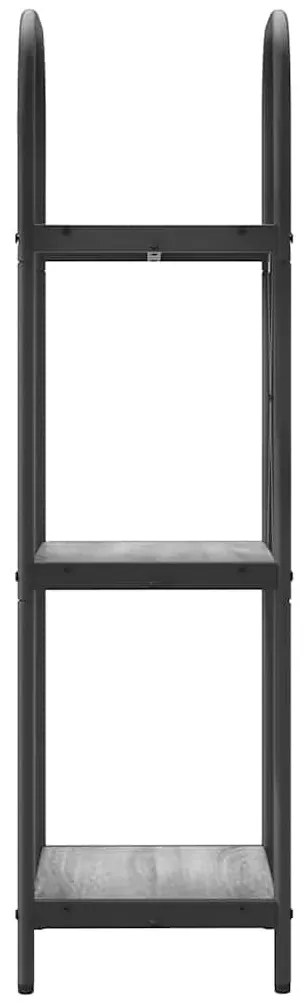Könyvespolc Szürke sonoma 40 x 30 x 109 cm Faanyag