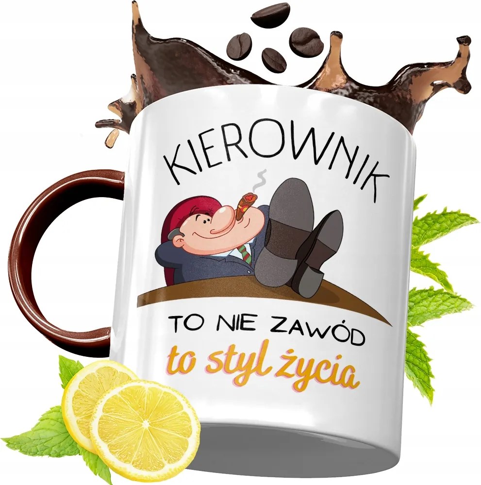 Bordó Bögre Vezetőnek Születésnapra Ajándék fényképes nyomattal