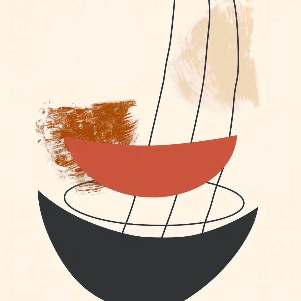 Poszter 80x80cm Szél a vitorlában