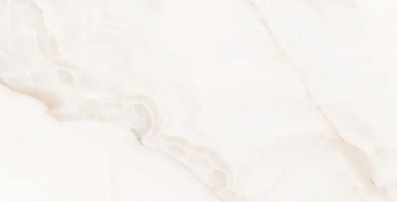 Mexen Onyx Fehér rektifikált, mázas gres G1, padló- és falburkoló lap 120 x 60 cm, fényes - TL106-120-060-01