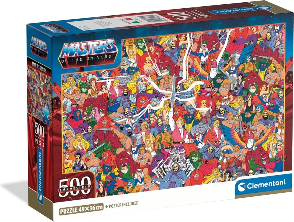A világ ura Impossible 500 db-os Compact puzzle Clementoni
