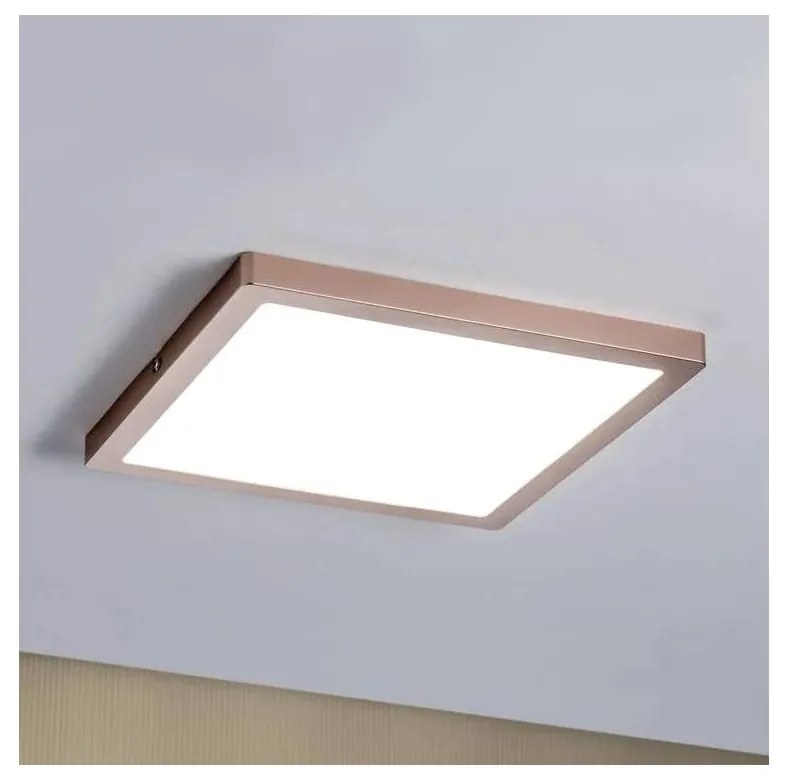 Paulmann 70941 - LED/20W Mennyezeti panel ATRIA 230V 4000K 30x30 cm Rózsaarany