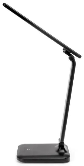LED dimmelhető, érintésvezérlésű asztali lámpa USB-porttal REMUS LED/5W/230V fekete