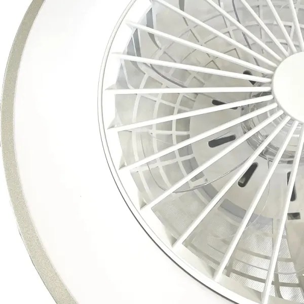 LED Mennyezeti lámpa ventilátorral OPAL LED/48W/230V + távirányítás