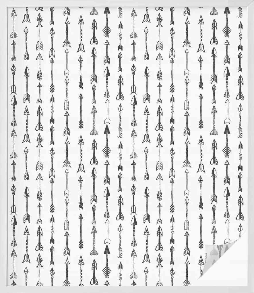 Szélvédőfólia Adatvédelem Geometrikus nyilak 100x116 cm